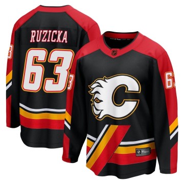 Breakaway Fanatics Branded Men's Adam Ruzicka Calgary Flames Special Edition 2.0 Jersey - Black