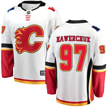 Breakaway Fanatics Branded Men's Ben Hawerchuk Calgary Flames Away Jersey - White