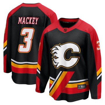 Breakaway Fanatics Branded Men's Connor Mackey Calgary Flames Special Edition 2.0 Jersey - Black