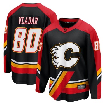 Breakaway Fanatics Branded Men's Dan Vladar Calgary Flames Special Edition 2.0 Jersey - Black