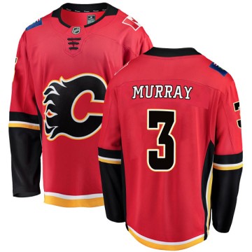 Breakaway Fanatics Branded Men's Douglas Murray Calgary Flames Home Jersey - Red