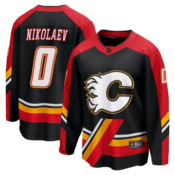 Breakaway Fanatics Branded Men's Ilya Nikolaev Calgary Flames Special Edition 2.0 Jersey - Black