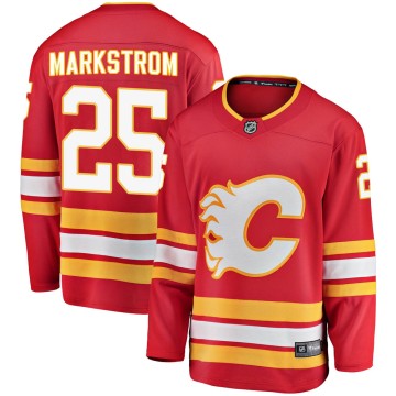 Breakaway Fanatics Branded Men's Jacob Markstrom Calgary Flames Alternate Jersey - Red
