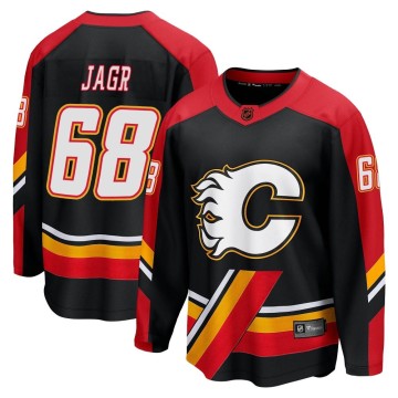 Breakaway Fanatics Branded Men's Jaromir Jagr Calgary Flames Special Edition 2.0 Jersey - Black