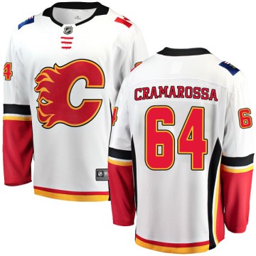 Breakaway Fanatics Branded Men's Joseph Cramarossa Calgary Flames Away Jersey - White