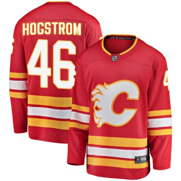 Breakaway Fanatics Branded Men's Marcus Hogstrom Calgary Flames Alternate Jersey - Red