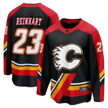 Breakaway Fanatics Branded Men's Paul Reinhart Calgary Flames Special Edition 2.0 Jersey - Black