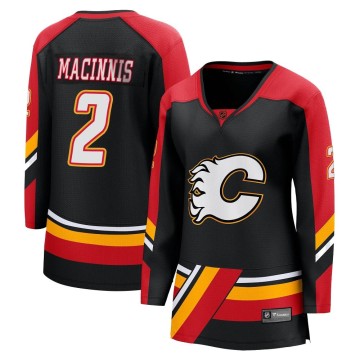 Breakaway Fanatics Branded Women's Al MacInnis Calgary Flames Special Edition 2.0 Jersey - Black
