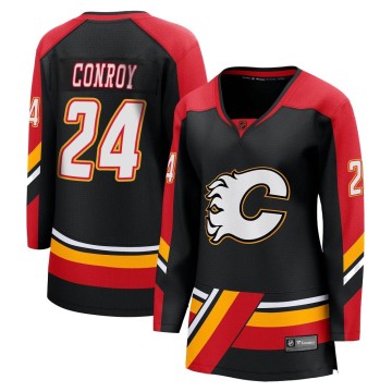 Breakaway Fanatics Branded Women's Craig Conroy Calgary Flames Special Edition 2.0 Jersey - Black