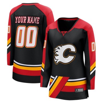 Breakaway Fanatics Branded Women's Custom Calgary Flames Custom Special Edition 2.0 Jersey - Black