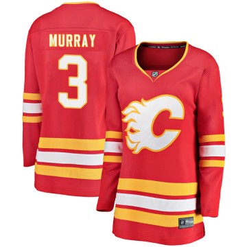 Breakaway Fanatics Branded Women's Douglas Murray Calgary Flames Alternate Jersey - Red