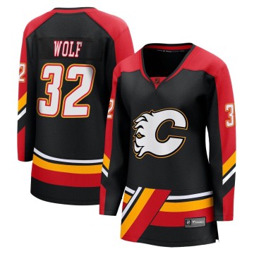 Breakaway Fanatics Branded Women's Dustin Wolf Calgary Flames Special Edition 2.0 Jersey - Black