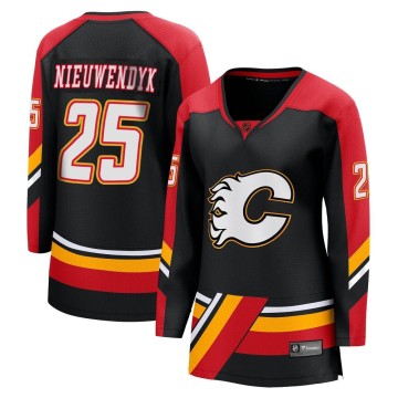 Breakaway Fanatics Branded Women's Joe Nieuwendyk Calgary Flames Special Edition 2.0 Jersey - Black