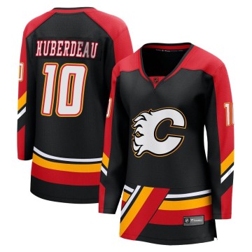 Breakaway Fanatics Branded Women's Jonathan Huberdeau Calgary Flames Special Edition 2.0 Jersey - Black