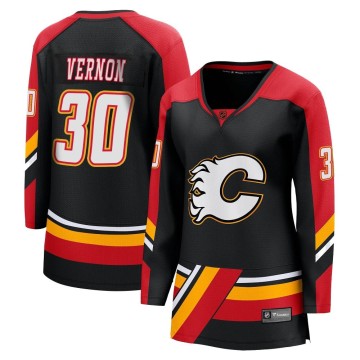 Breakaway Fanatics Branded Women's Mike Vernon Calgary Flames Special Edition 2.0 Jersey - Black