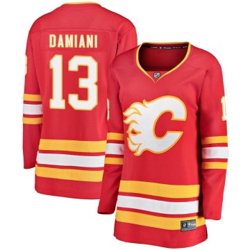 Breakaway Fanatics Branded Women's Riley Damiani Calgary Flames Alternate Jersey - Red