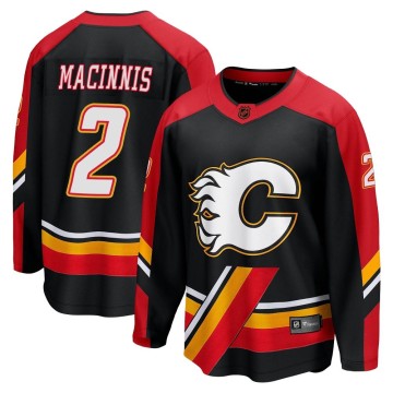 Breakaway Fanatics Branded Youth Al MacInnis Calgary Flames Special Edition 2.0 Jersey - Black