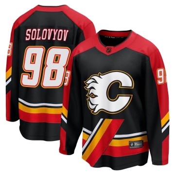 Breakaway Fanatics Branded Youth Ilya Solovyov Calgary Flames Special Edition 2.0 Jersey - Black