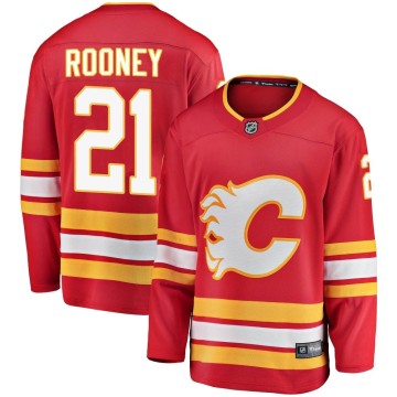 Breakaway Fanatics Branded Youth Kevin Rooney Calgary Flames Alternate Jersey - Red