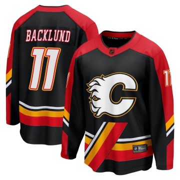 Breakaway Fanatics Branded Youth Mikael Backlund Calgary Flames Special Edition 2.0 Jersey - Black