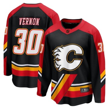 Breakaway Fanatics Branded Youth Mike Vernon Calgary Flames Special Edition 2.0 Jersey - Black