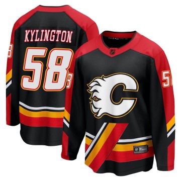 Breakaway Fanatics Branded Youth Oliver Kylington Calgary Flames Special Edition 2.0 Jersey - Black