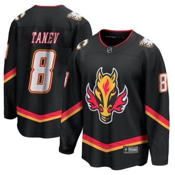 Premier Fanatics Branded Men's Chris Tanev Calgary Flames Breakaway 2022/23 Alternate Jersey - Black