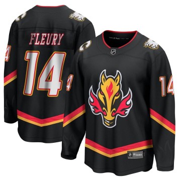 Premier Fanatics Branded Men's Theoren Fleury Calgary Flames Breakaway 2022/23 Alternate Jersey - Black